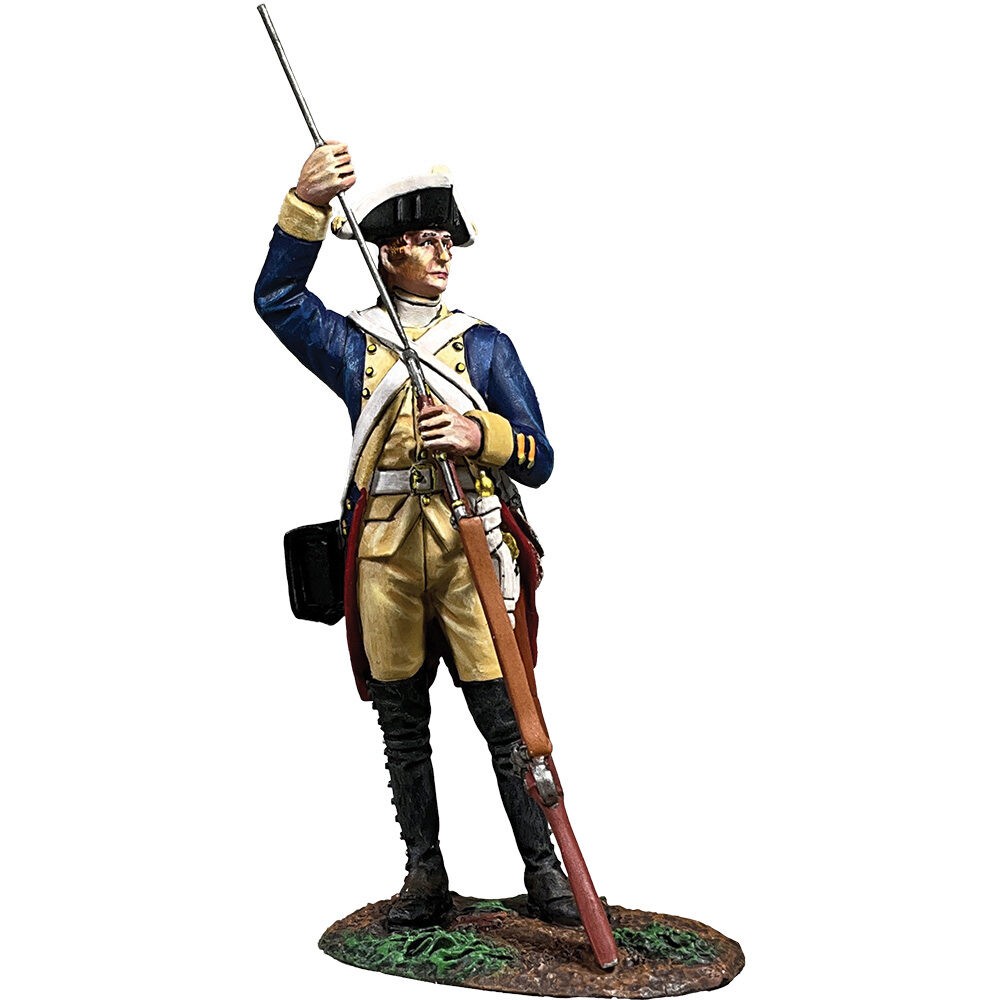 Hessian Regiment von Donop Ramming Cartridge 1/30 Figure William Britain (16191)