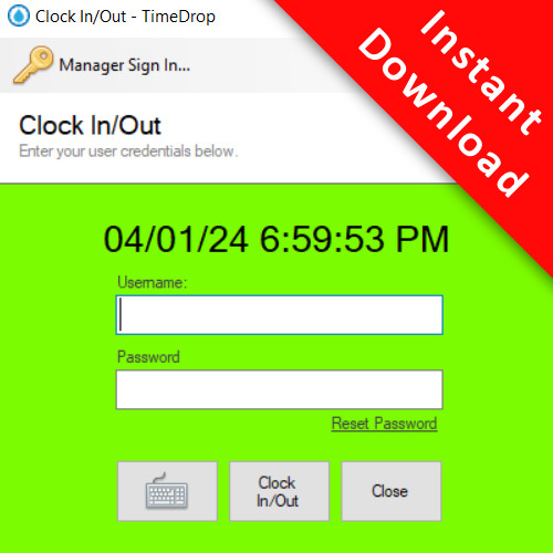Time Tracking Software for Employees - TimeDrop Time Clock Software