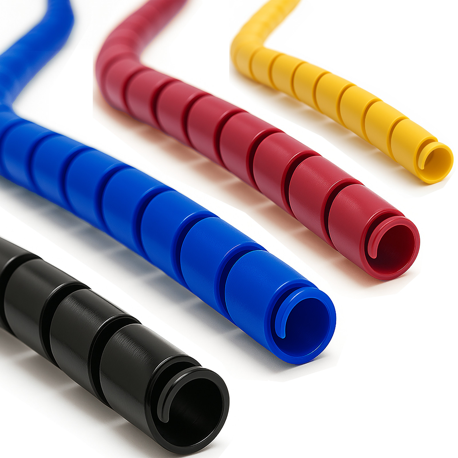 Heavy Duty (HDPE) Spiral Wrap Hose & Cable Protector -  1/2" to 5" Size Options