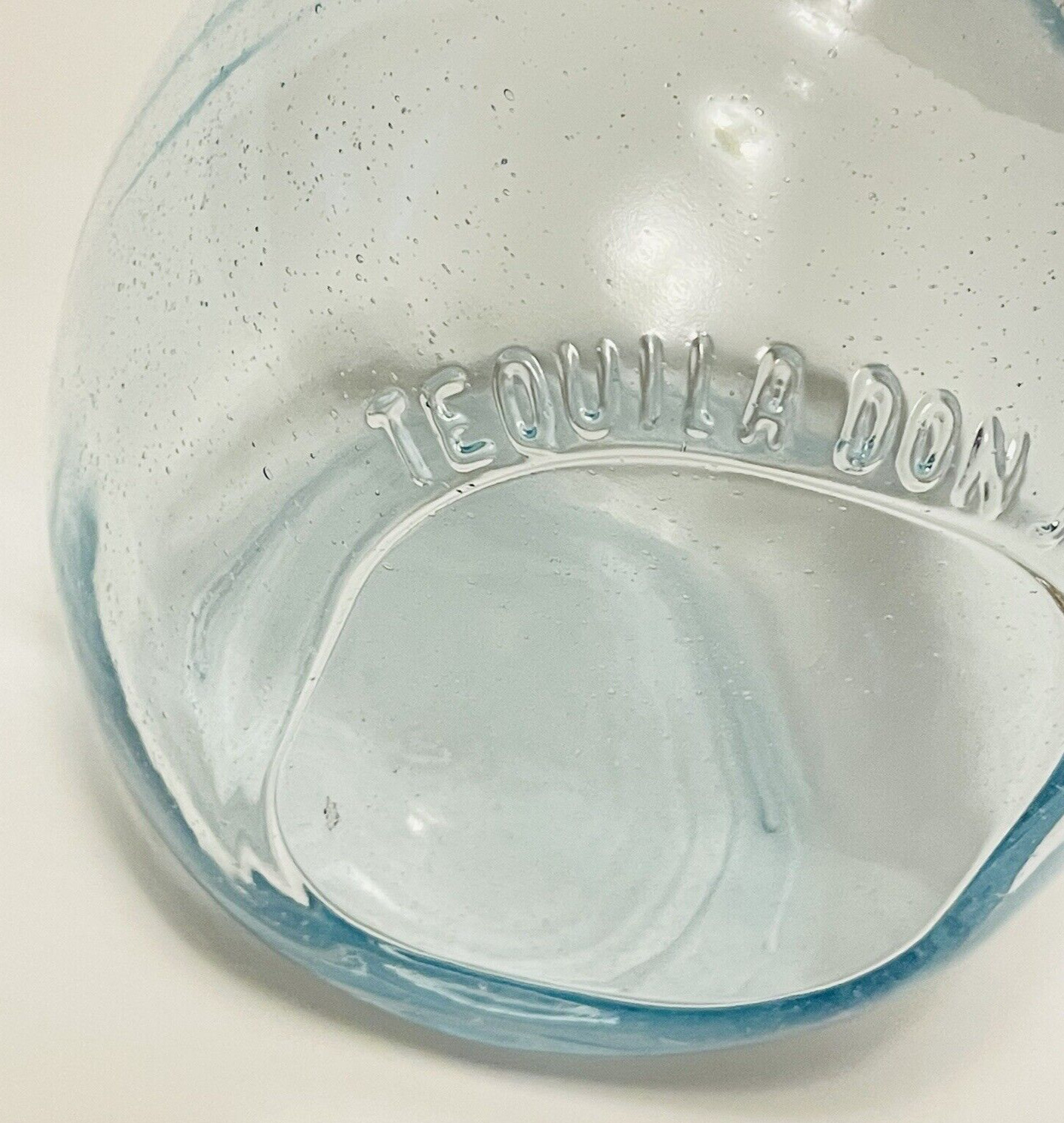 Don Julio Blanco Tequila Empty Bottle no cork/stopper