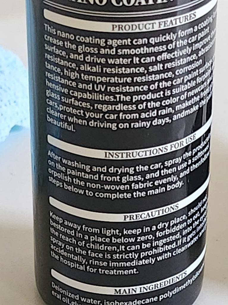 Nurafix Car Spray, Niukabang Car Repairing Spray, Nurafix Coating Spray 120ML