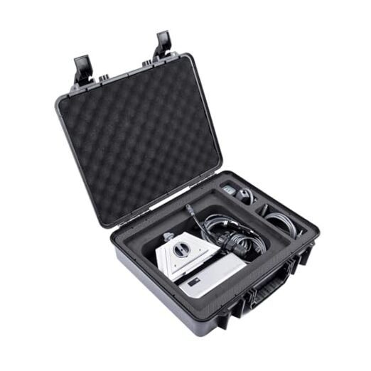 Waterproof Storage Case for Starlink Mini, Protective Hard Case with Foam Black