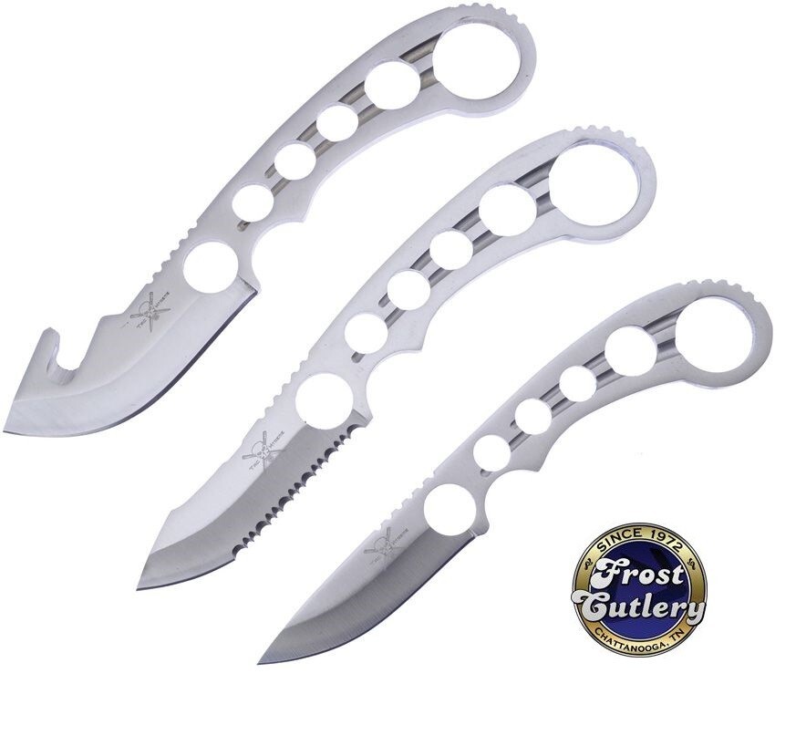 Frost Hunting knife Set Skinner guthook Caper with sheath