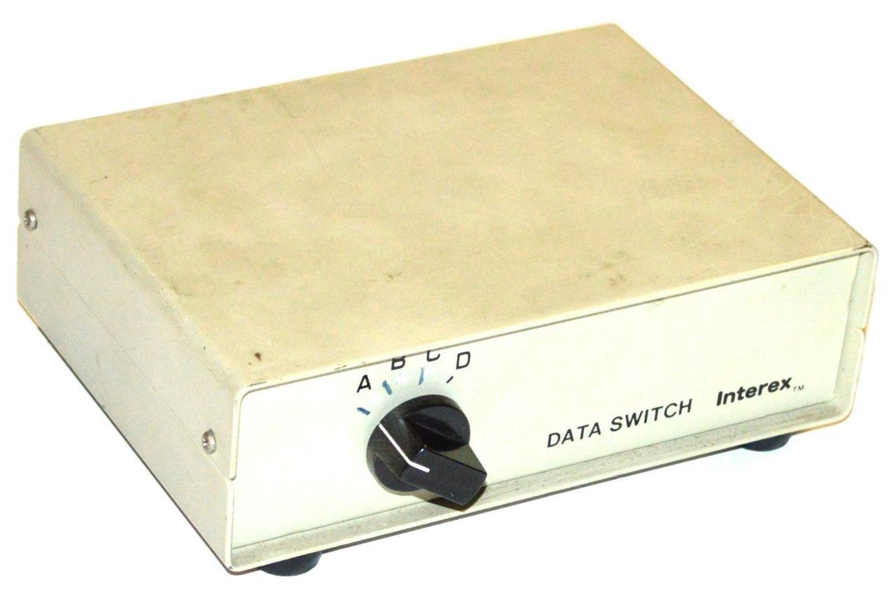 4 POSITION 25 PIN SWITCH BOX (3 AVAILABLE)