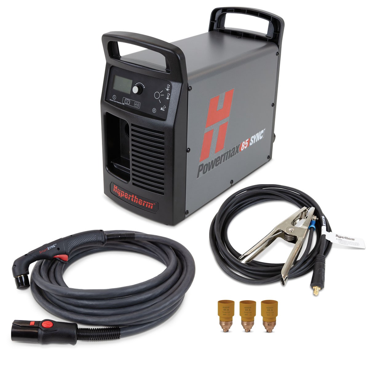 Hypertherm Powermax 85 SYNC Plasma Cutter with 50 ft. Handheld Torch 087184