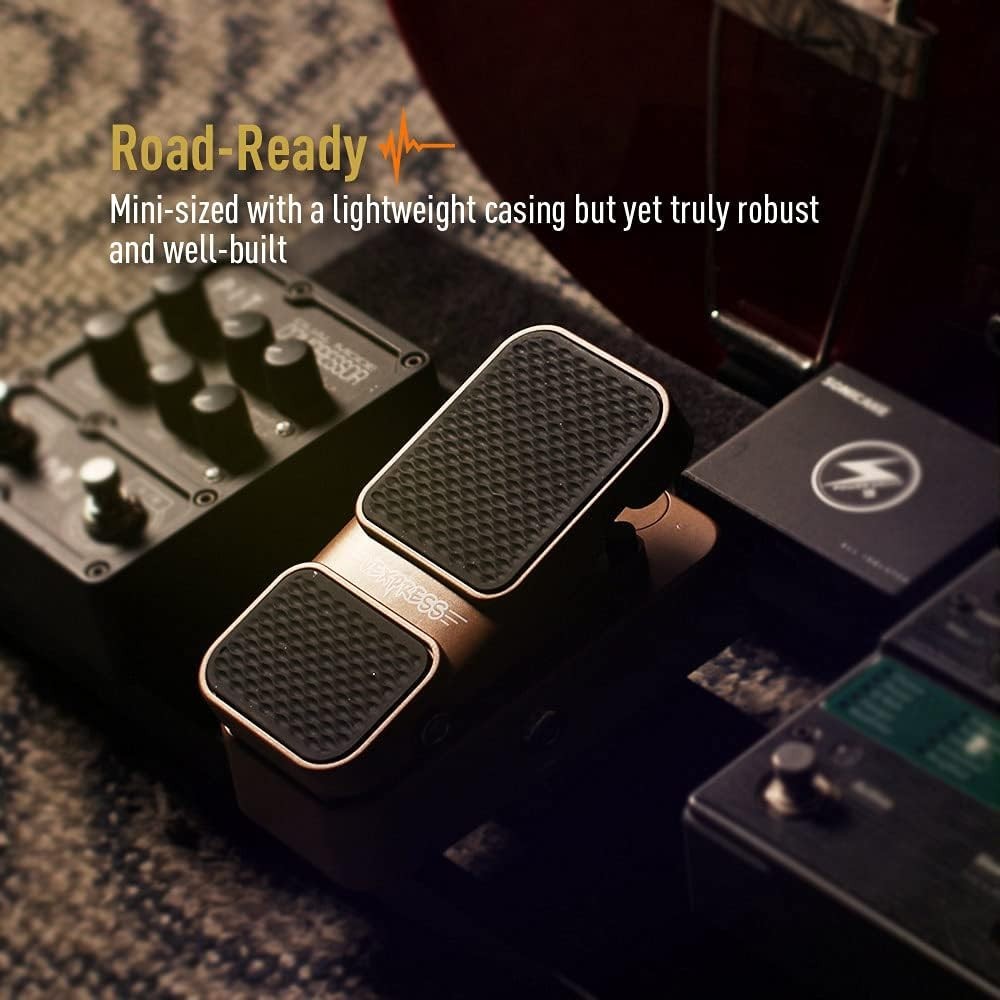 Passive Volume Control & Expression Pedal for Guitar, Bass & Synth - Vexpress