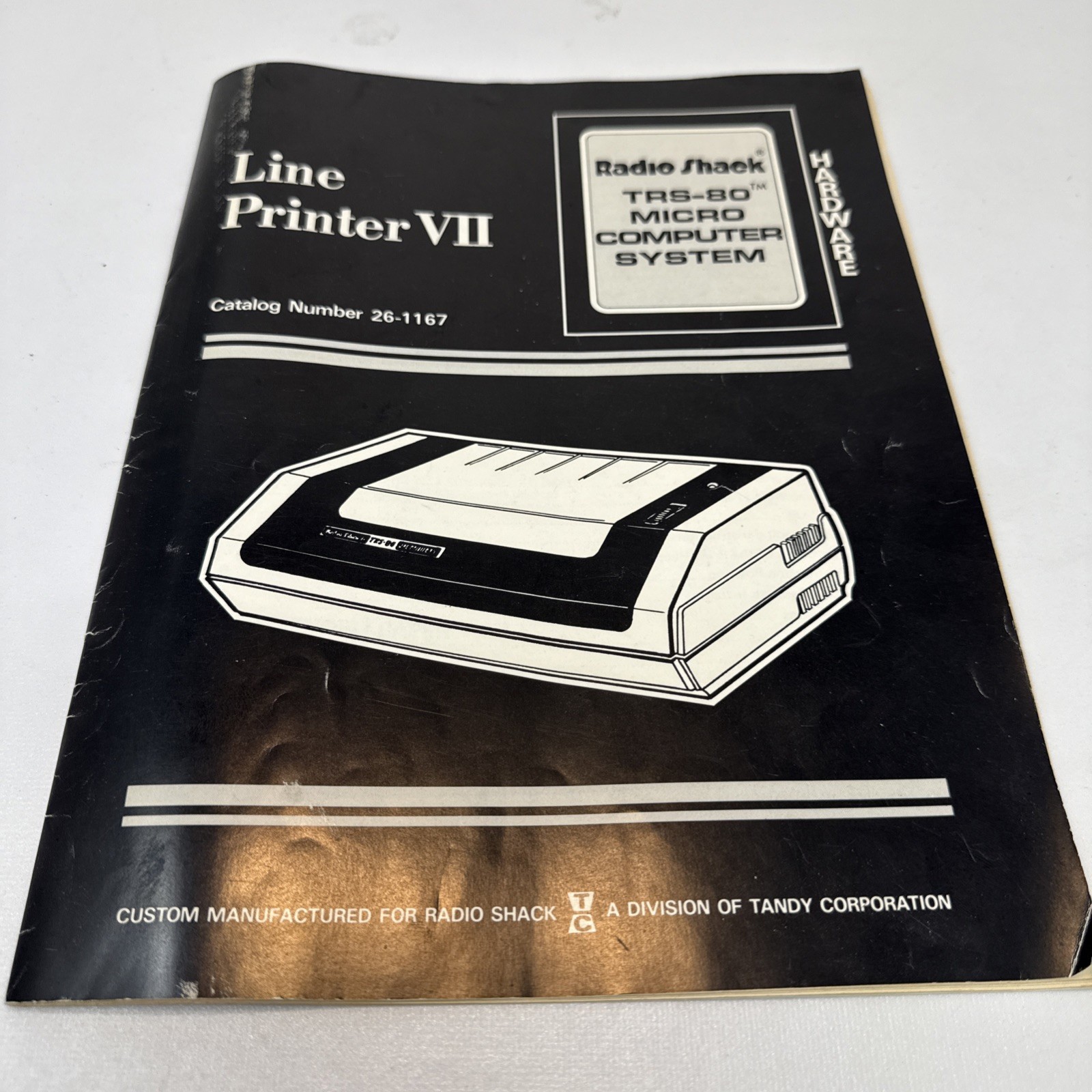 Radio Shack TRS-80 Line Printer VII 26-1167 Manual