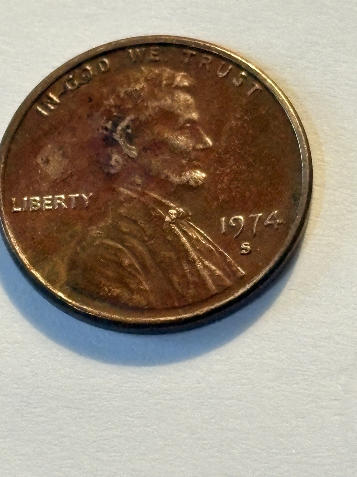 1974-S 1C RD Lincoln Cent
