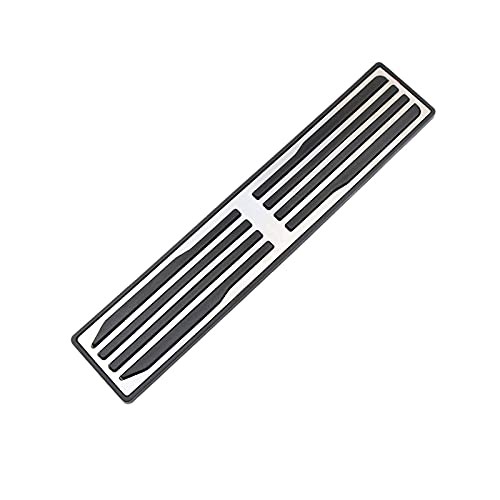 Stainless Steel Foot Rest Pedal Cover Compatible With Jaguar XE XF XJL F-Pace