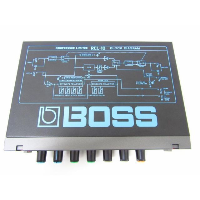 BOSS RCL-10 Compressor Limiter Micro Rack Guitar Effects Unit used