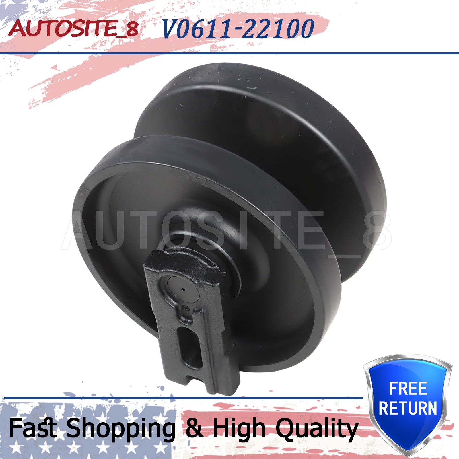 Front-Idler For KUBOTA SVL75 SVL90 SVL95-2S SVL97 Skid Steer V0611-22100