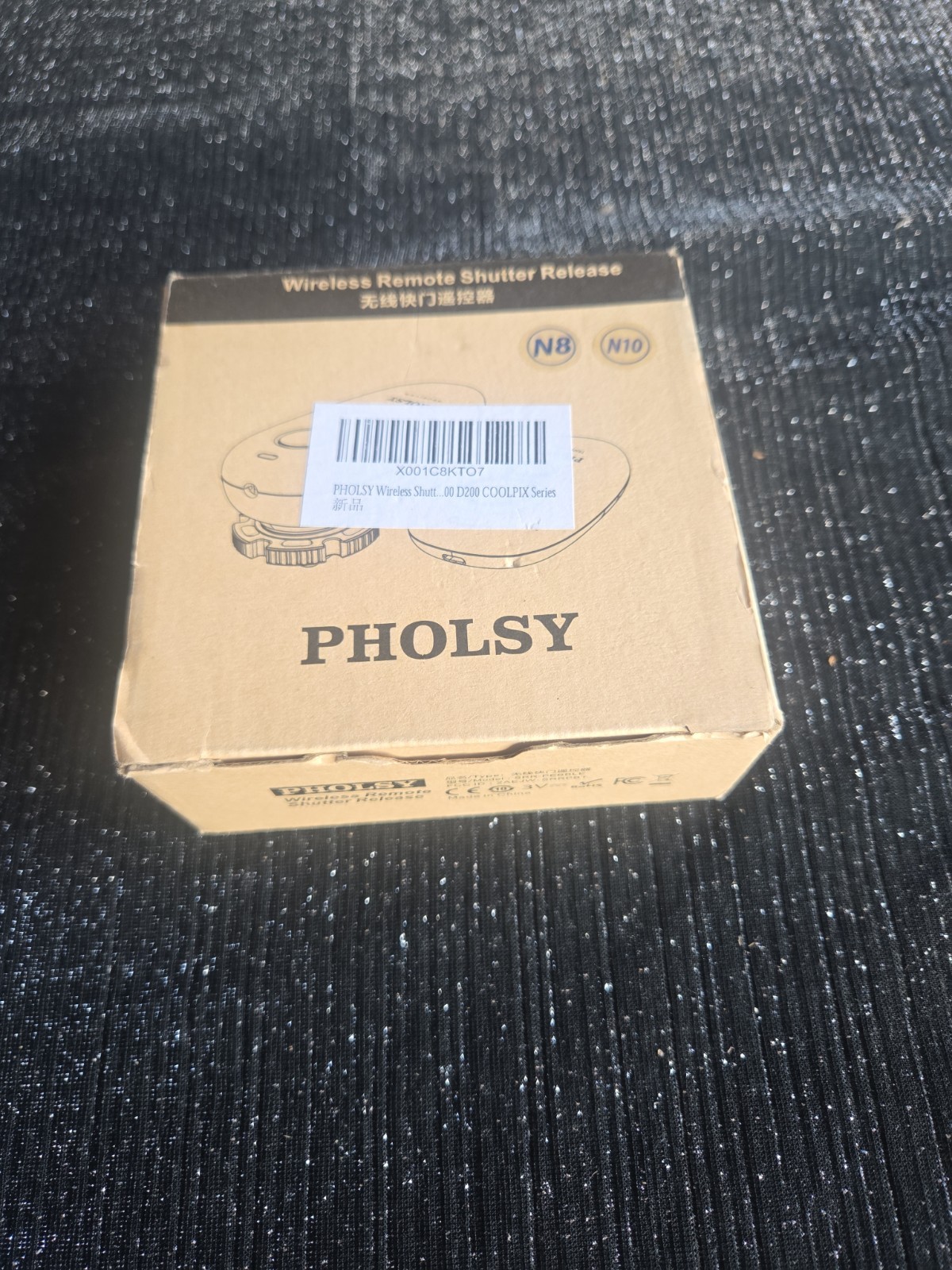 PHOLSY Wireless Shutter Release Camera Remote Compatible with Nikon Z5 Z8 Z9 ...