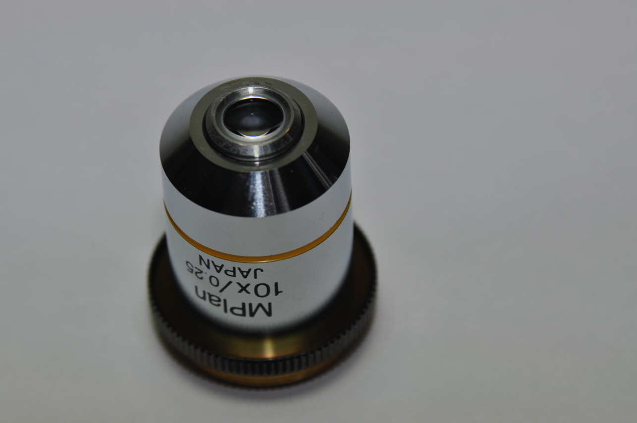 OLYMPUS Microscope Objective Lens MPlan 10x /0.25