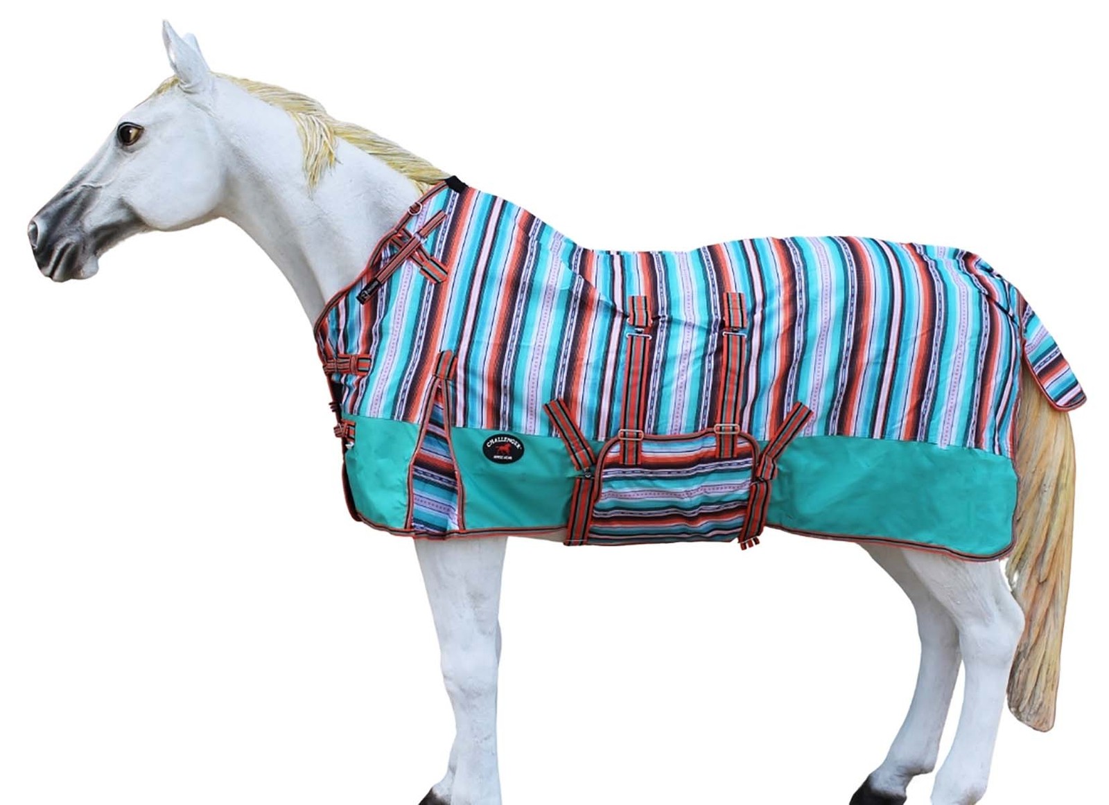 Challenger 1200D Turnout Lightweight Bellyband Horse Winter Sheet Serape 399B