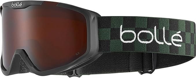 Bolle Rocket Junior Green Checkerboard Matte - Rosy Bronze Cat 3