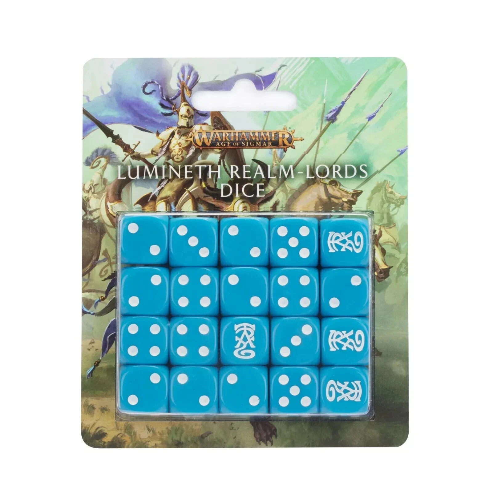 Dice Pack Lumineth Realmlords Warhammer Age Sigmar AOS NEW 20 Dice, d6