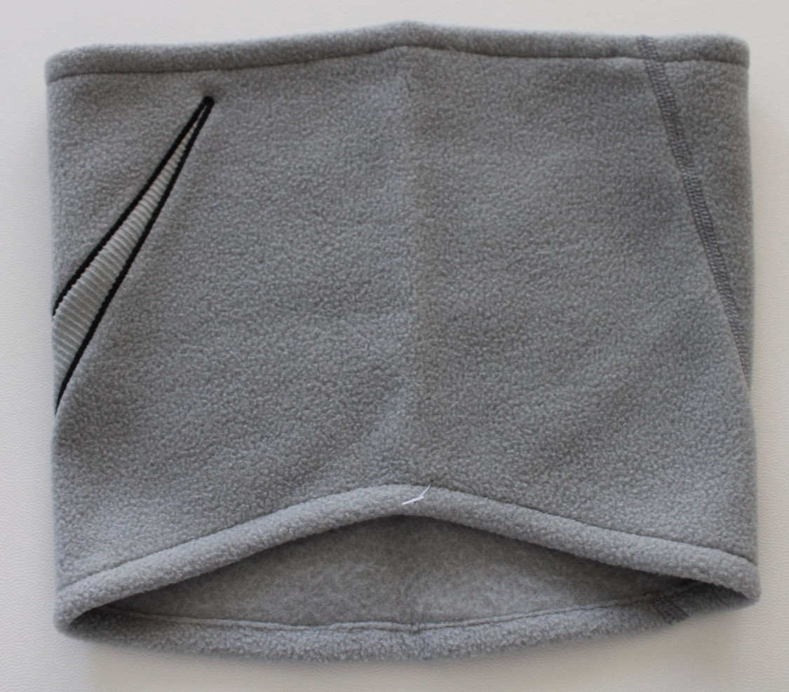 Nike Fleece Neck Warmer Adult OSFM Particle Grey/Black