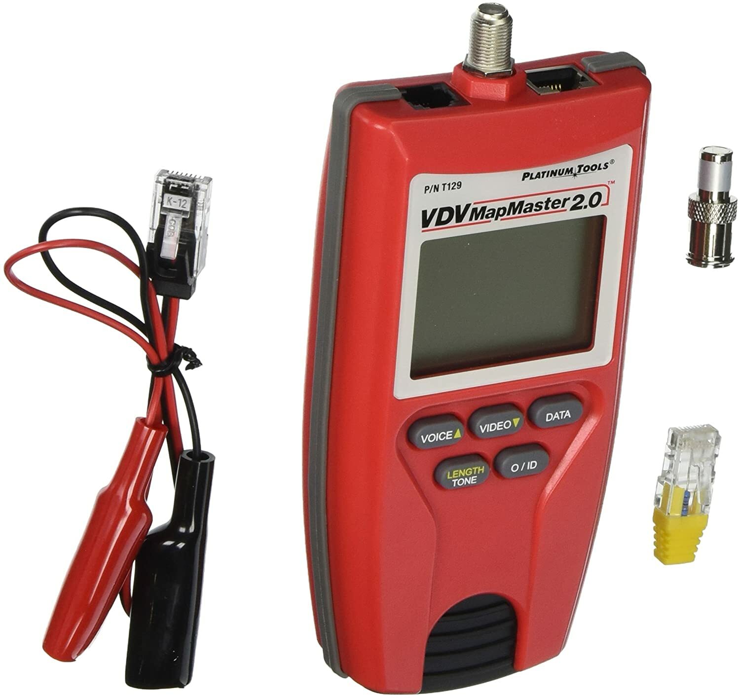 PLATINUM TOOLS T129 VDV Mapmaster 2.0 combines continuity testing, Mapping, Kit