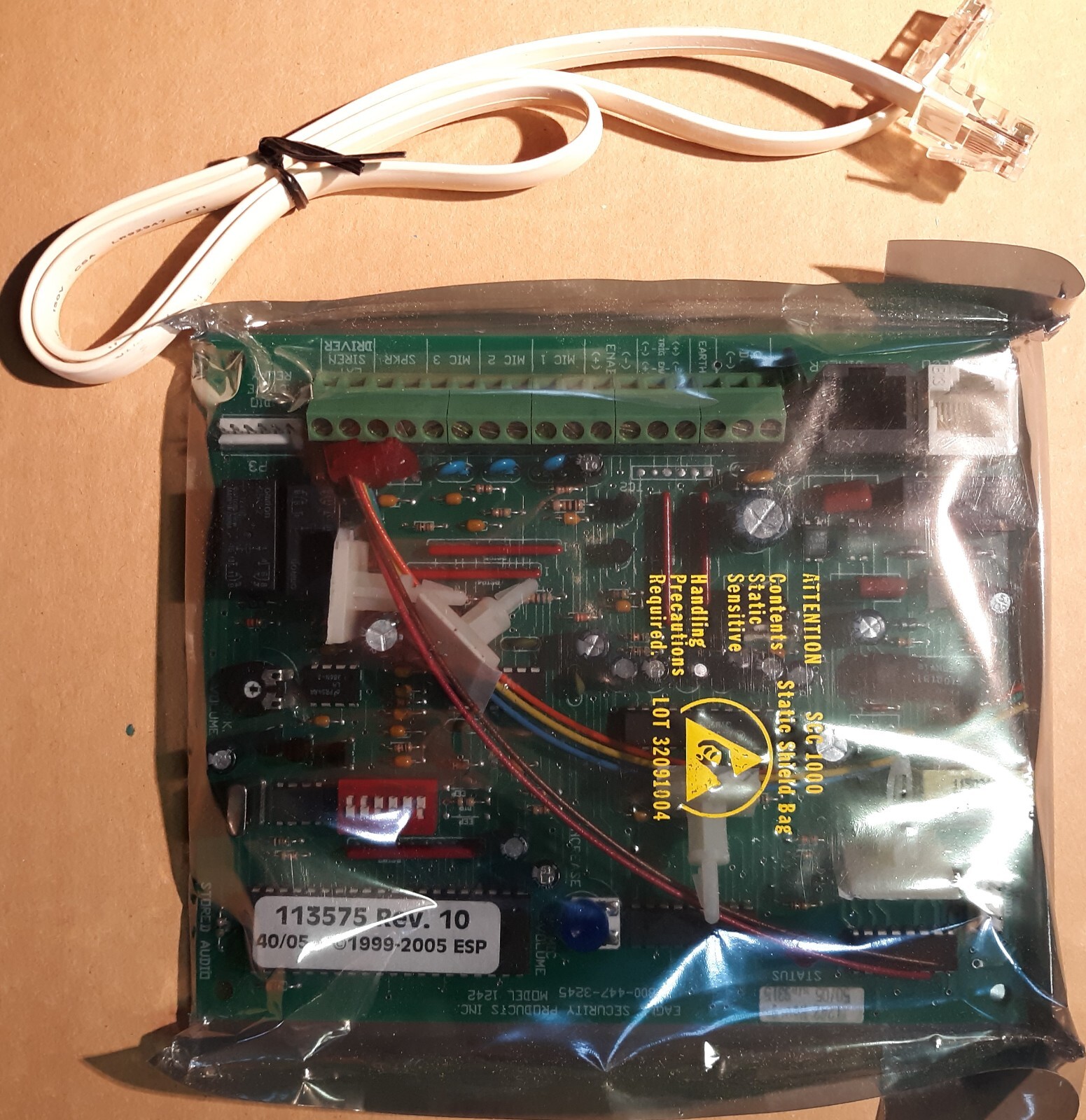 EAGLE Security Prod. #301242 Terminator Vox (NOS)