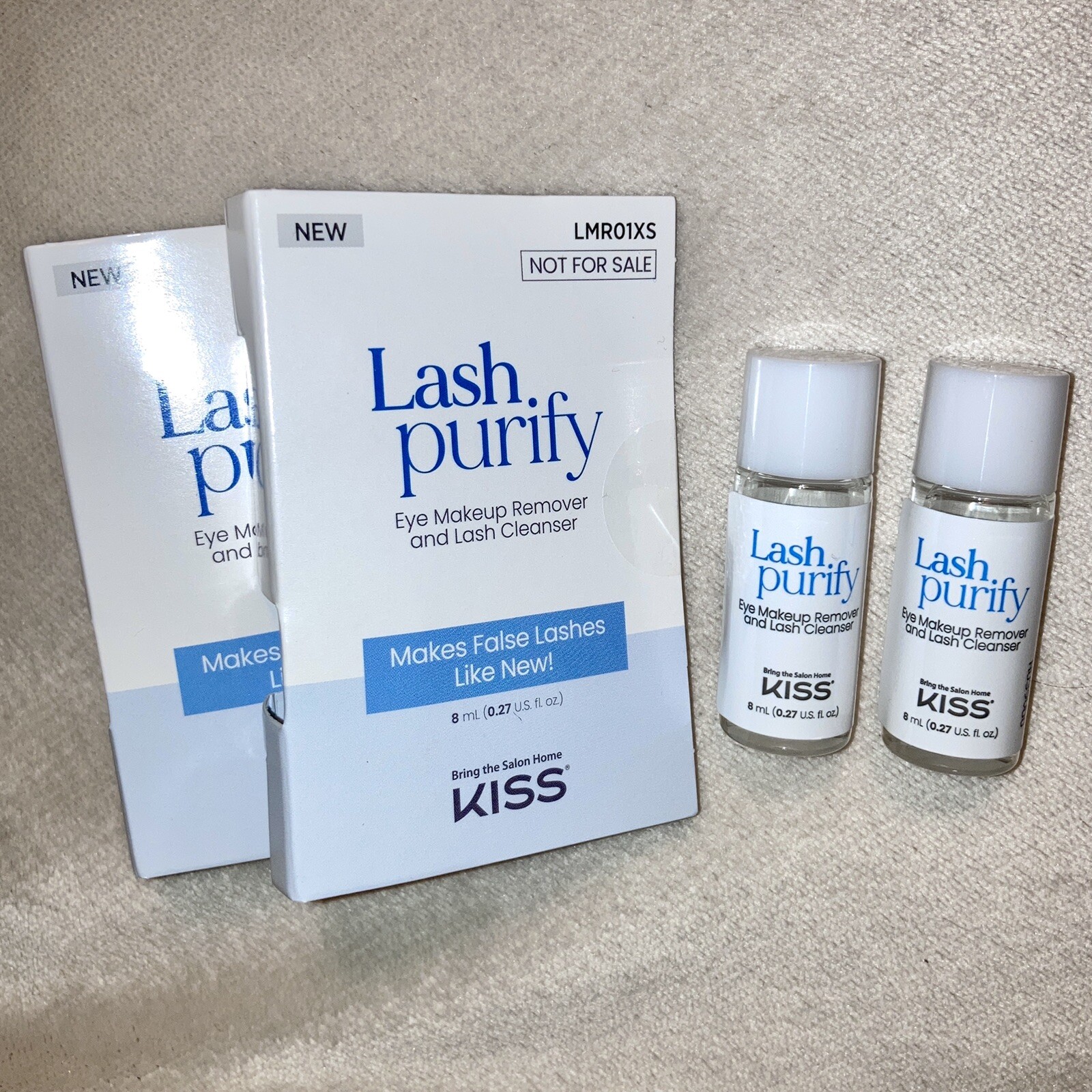 Lash Purify Eye Makeup Remover & Lash Cleanser Deluxe Sample Size .27oz, 8ml