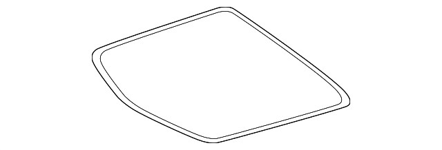 Genuine Mercedes-Benz Upper Cover Seal 001-835-76-98
