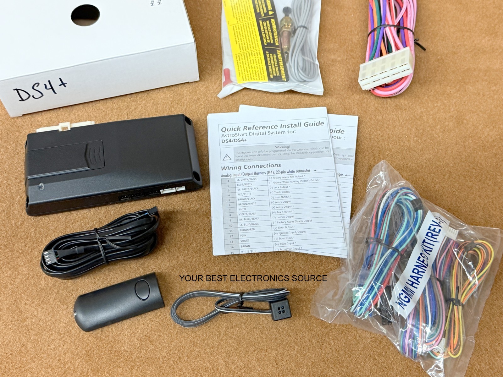 NEW Directed Electronics DS4P Digital Remote Start System w/ High Current Relays