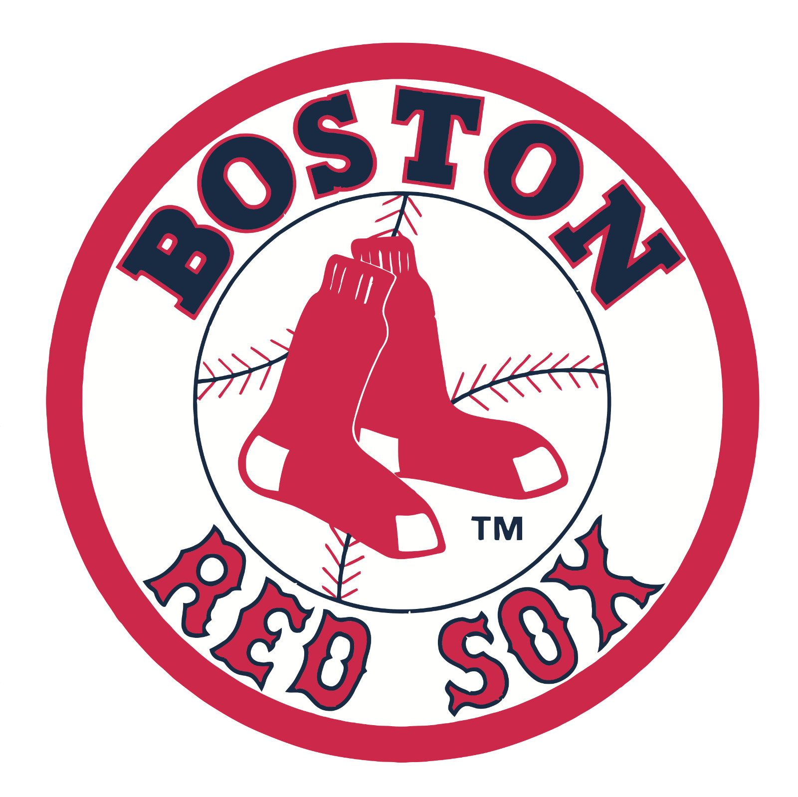 Boston Red Sox 3" Decal / MLB / FREE SHIPPING (BUY2 GET 1 FREE) Yankees / Dodger