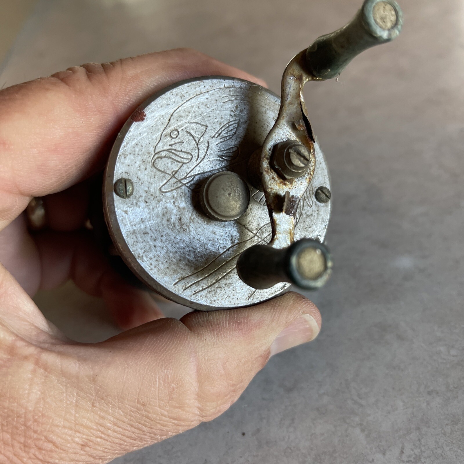vintage jc higgins fishing reels Unmarked *Read