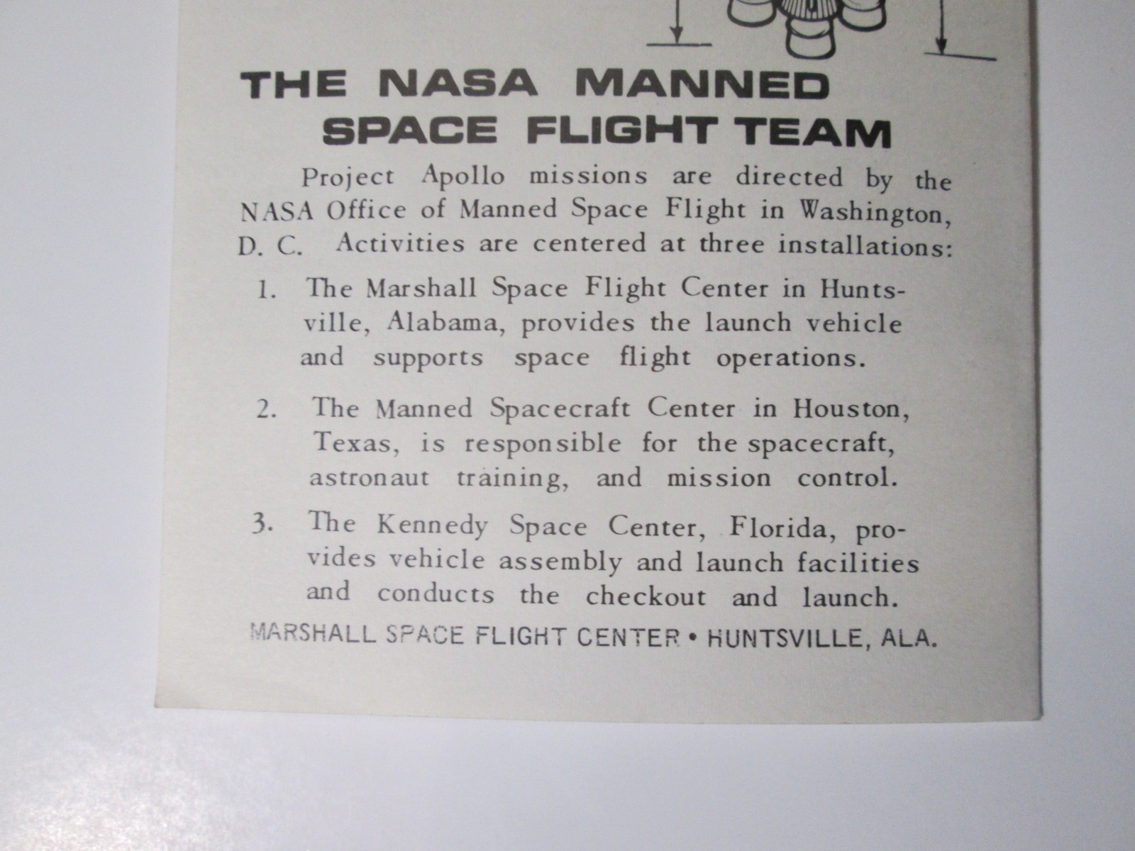 1960's NASA Saturn V Rocket Brochure