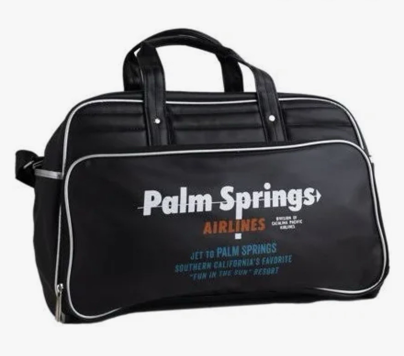 RETRO PALM SPRINGS AIRLINES WEEKENDER BAG -NEW!