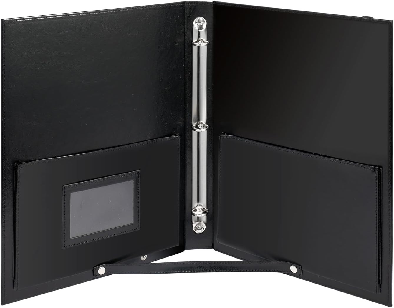 Choir Music Folder with Handle & Strap - Professional Black Choir Folder for Sta