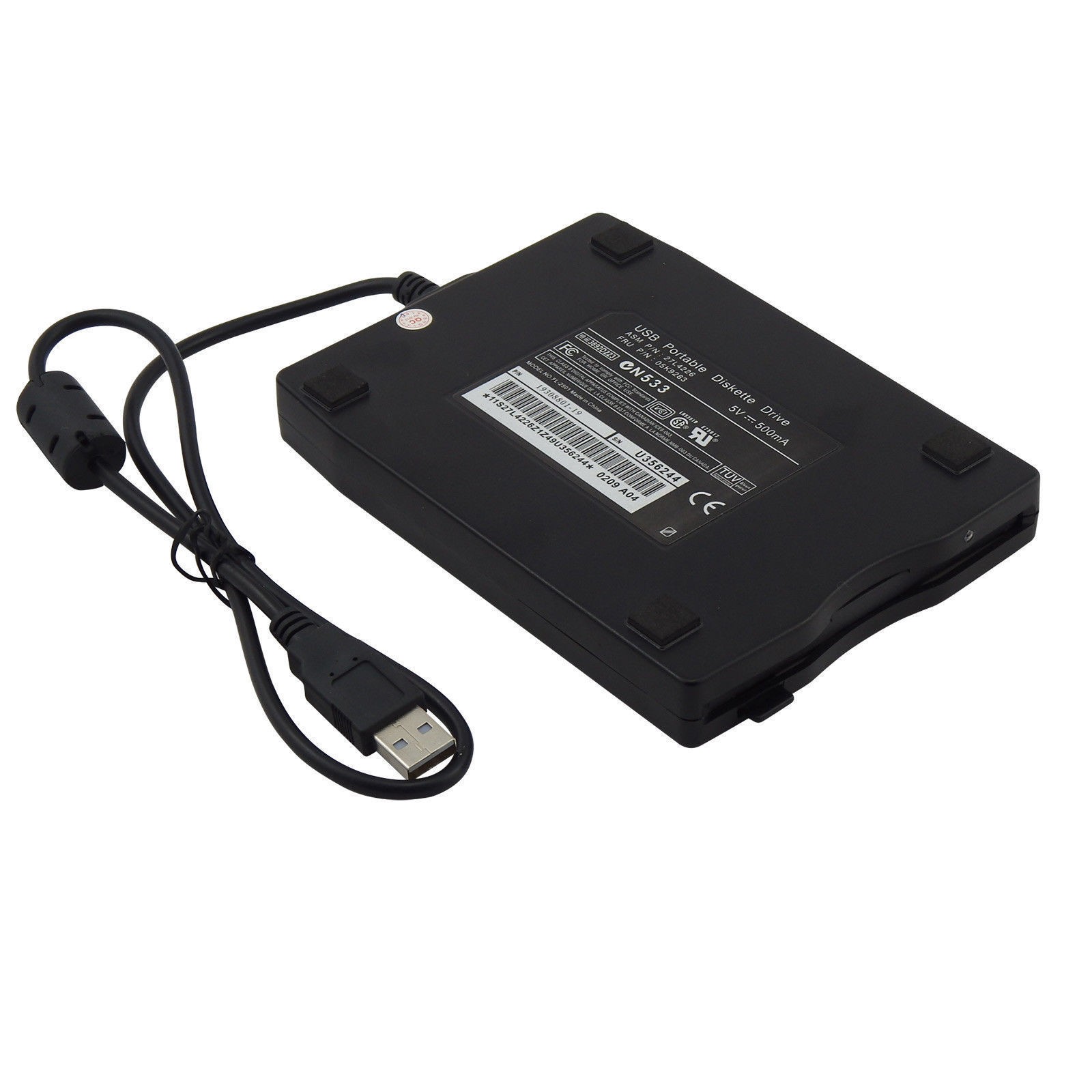 USB 2.0 External Floppy Disk Drive 3.5" 1.44MB For Laptop Windows PC Mac zz
