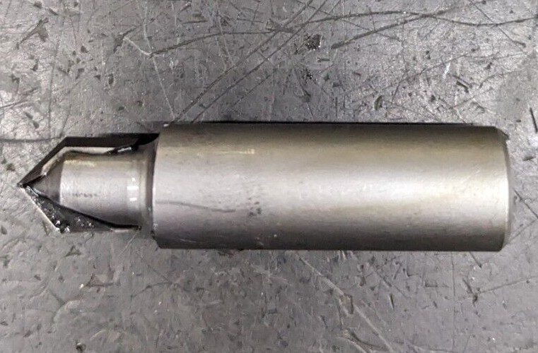 Carbide Tipped 25/64" CD V-Grooving 90° Router Bit 1/2" Cut 1/2" Shank V-Groove