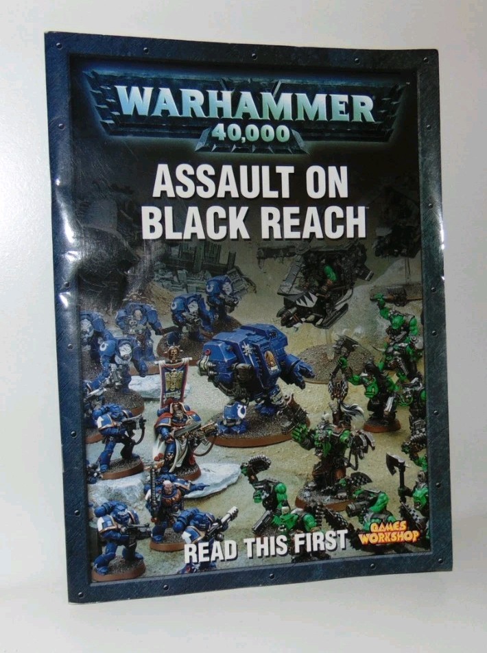 Warhammer 40L Assault On Black Beach Instruction Manual Codex Guide Booklet