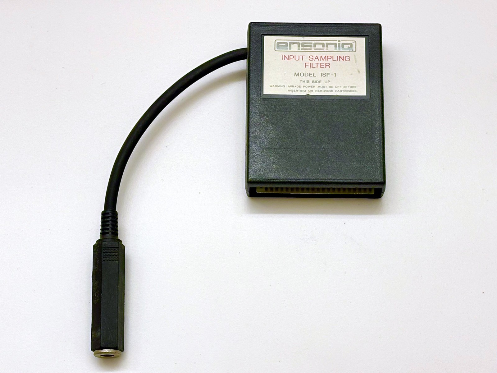 Rare Ensoniq ISF-1 Input Sampling Filter Adapter for Mirage & DSK-8 Sampler