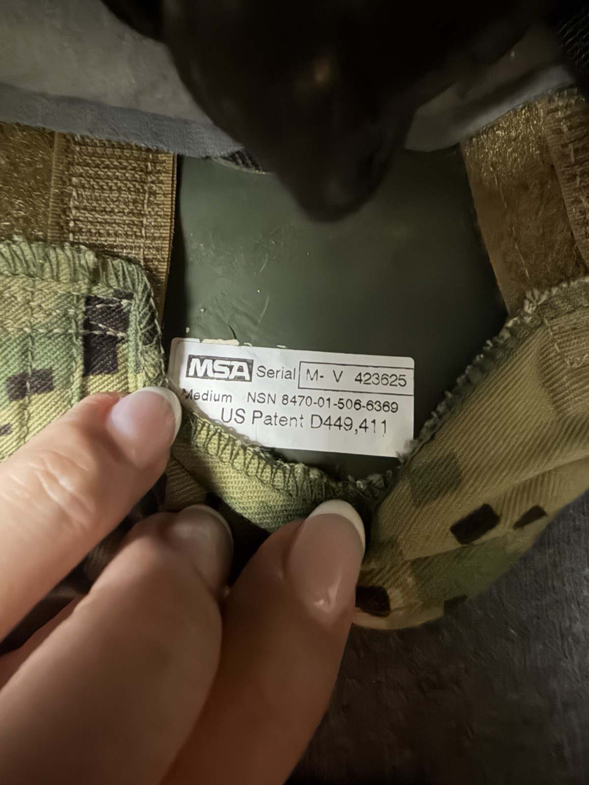 MSA Advanced Combat Helmet (ACH)