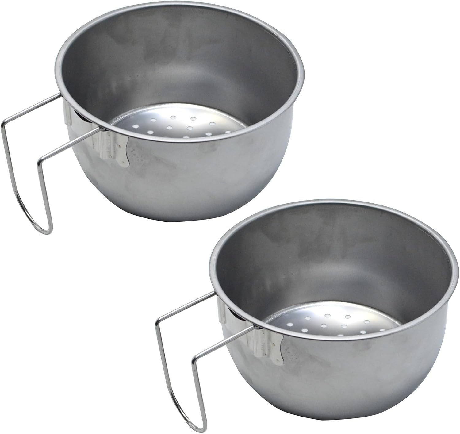 2 Pack Stainless Steel Round Drain Basket 5.8 x 3 Inch Kitchen Sink Strainer