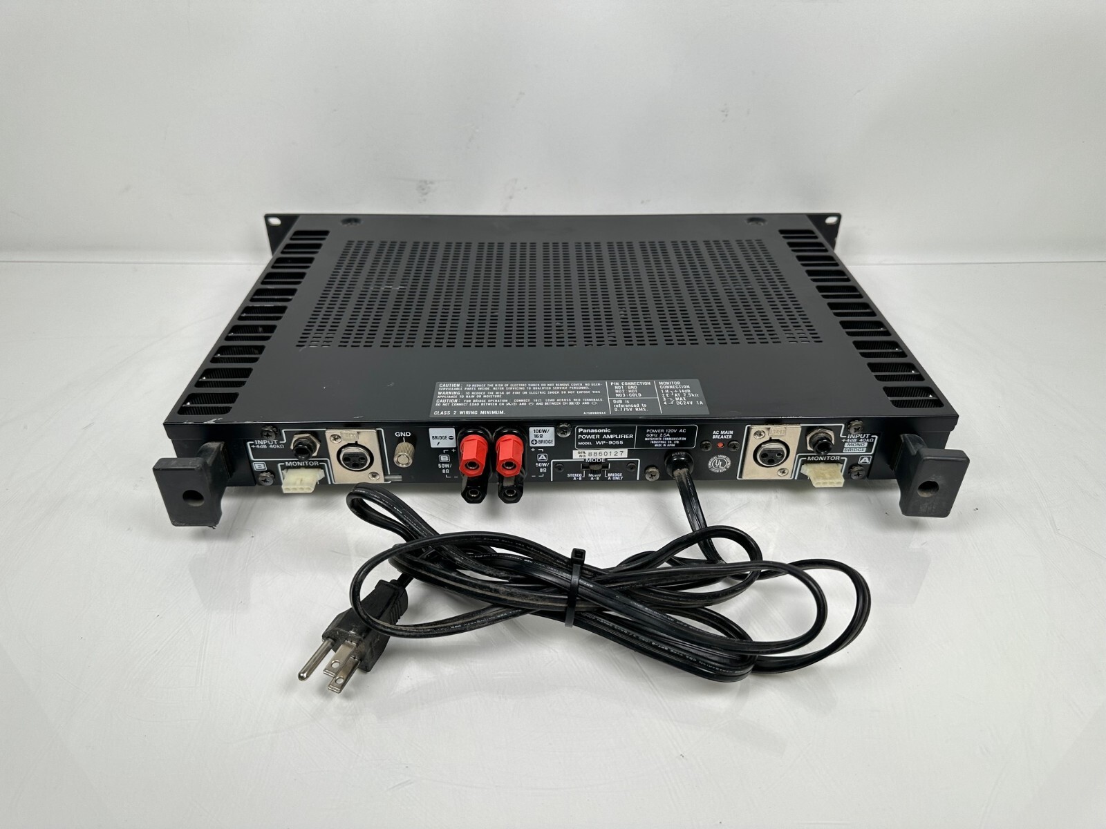 PANASONIC Ramsa WP-9055 2-Channel Power Amplifier