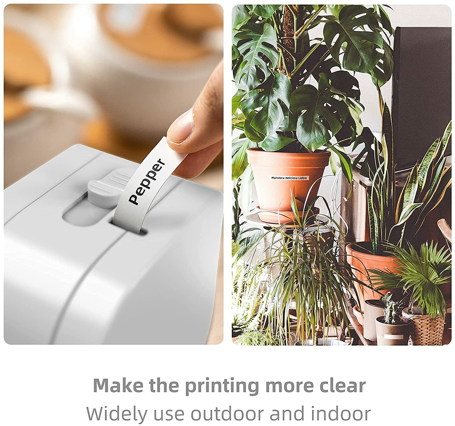Wireless Pocket Mini Thermal Transfer Label Maker Paper Printer Printing Machine