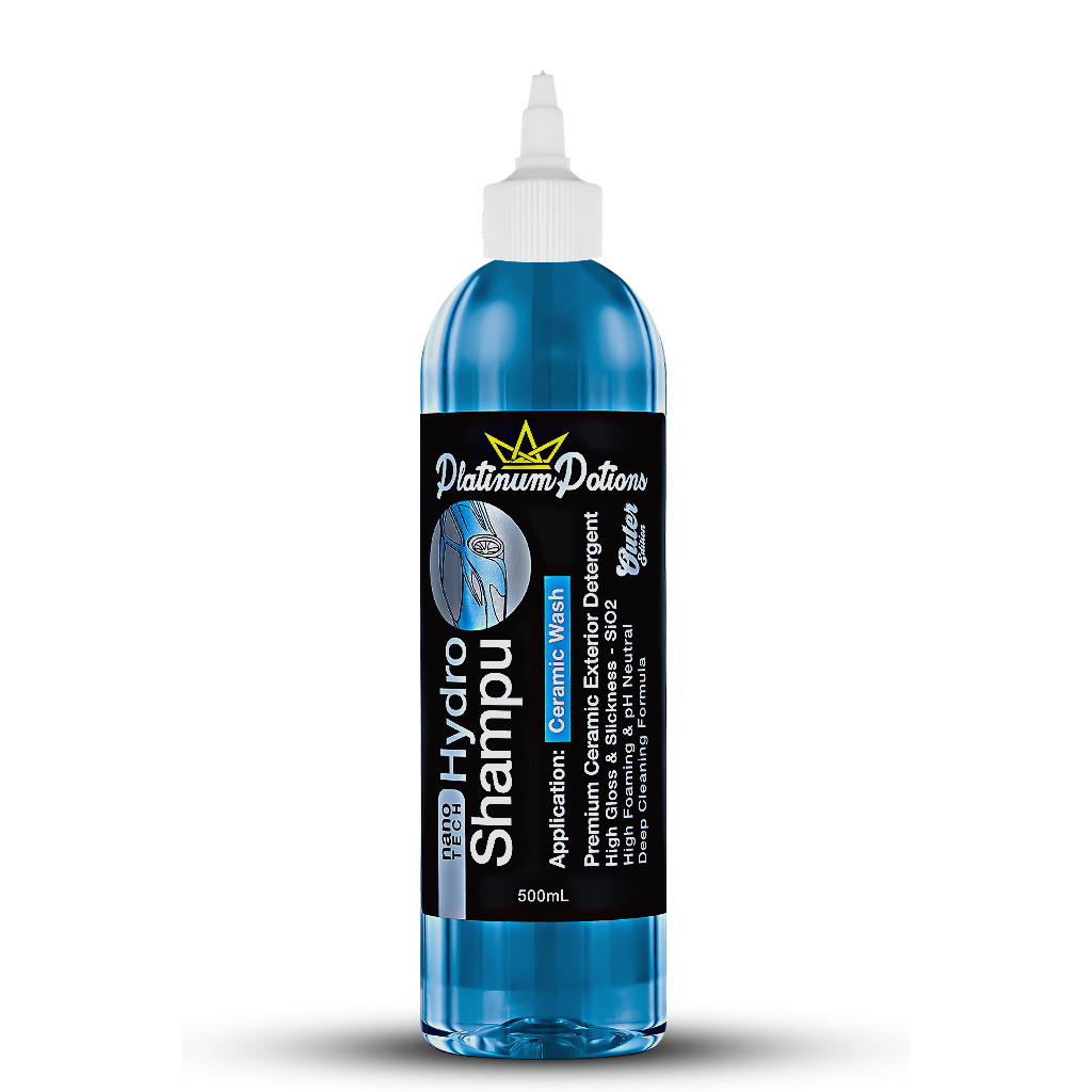 Platinum Potions Nano Tech Hydro Shampu 500ml | Hydrating Car Shampoo Nano