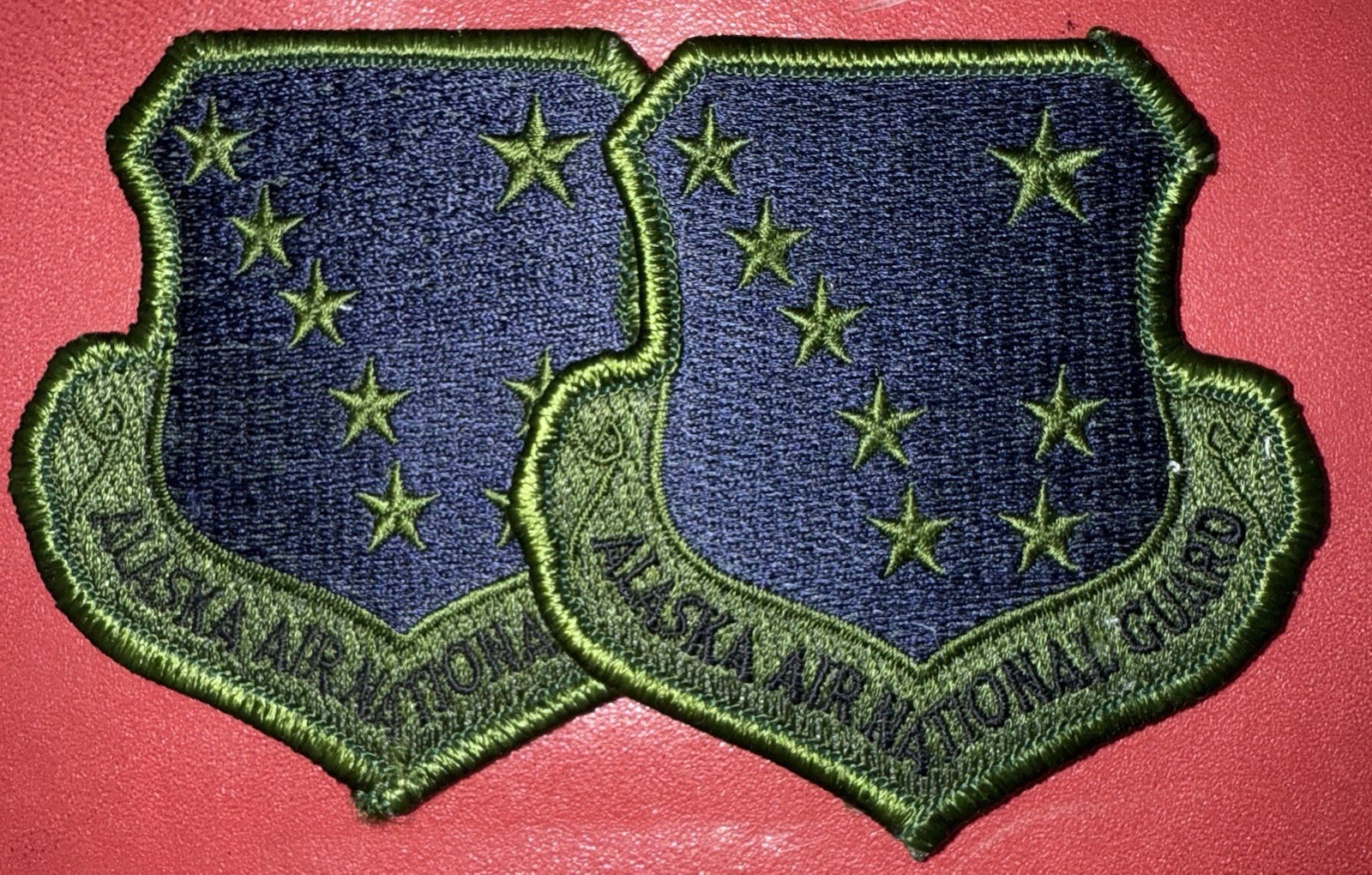 1980s - GWOT Era USAF Alaska Air National Guard Subdued Patch (AM)