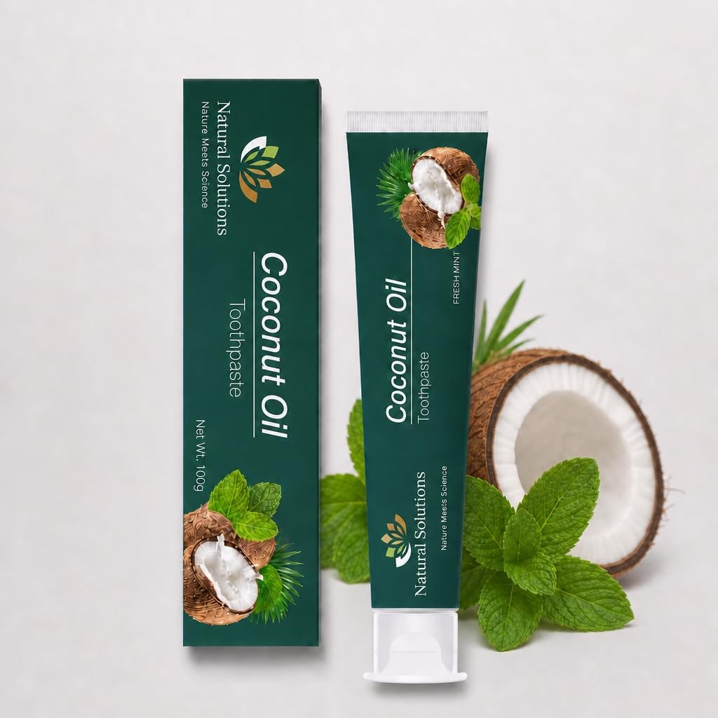Powerful Whitening Hydroxyapatite & Coconut Oil 3.5 Fl Oz (Pack of 1)