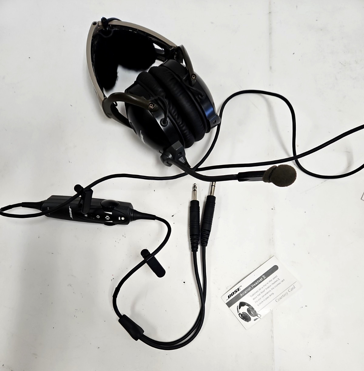 Used, Bose X Aviation Headset, Operational