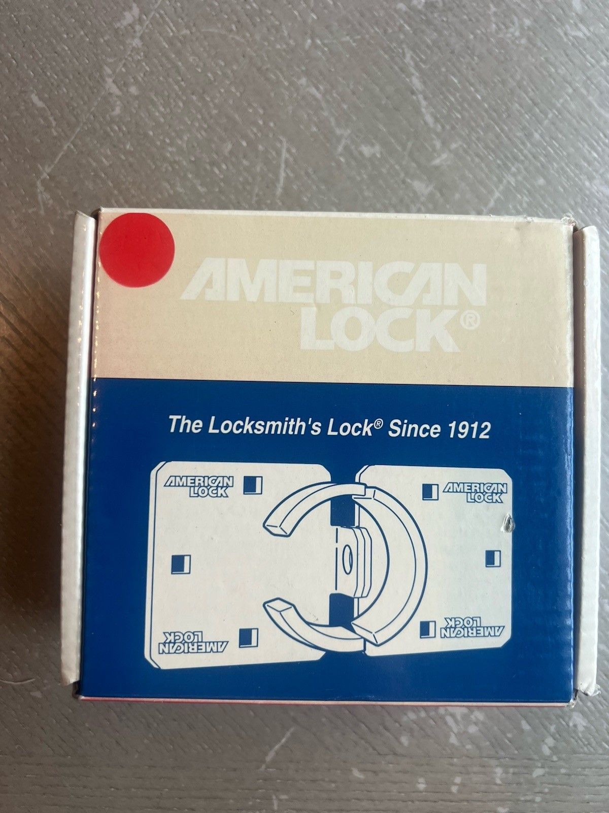 American Lock A800 NEW IN BOX Hidden Shackle Padlock