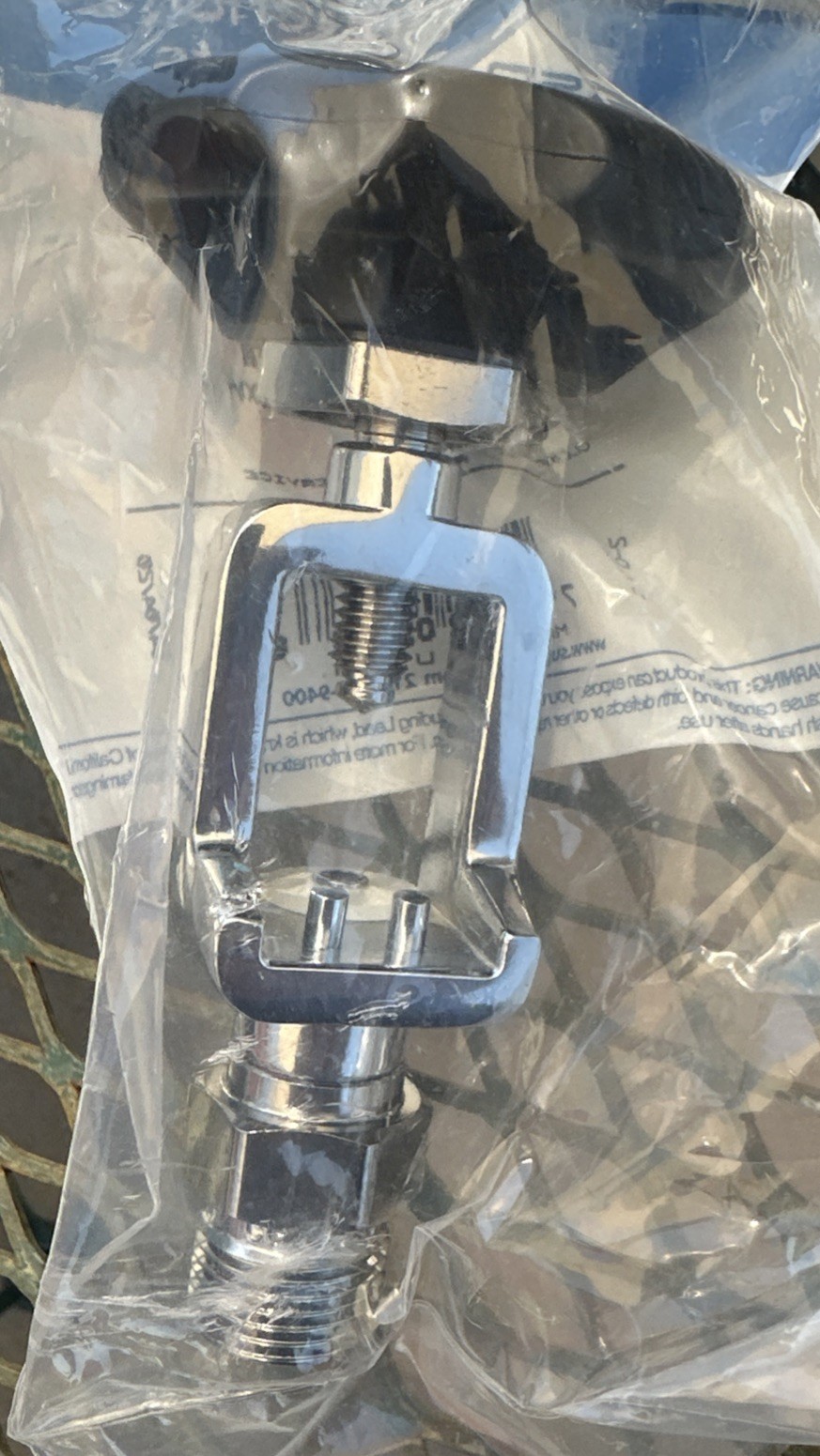 Oxygen Yoke CGA870 to CGA540 Medical Aviation Scuba EMS - MFY-870-1H - Sealed