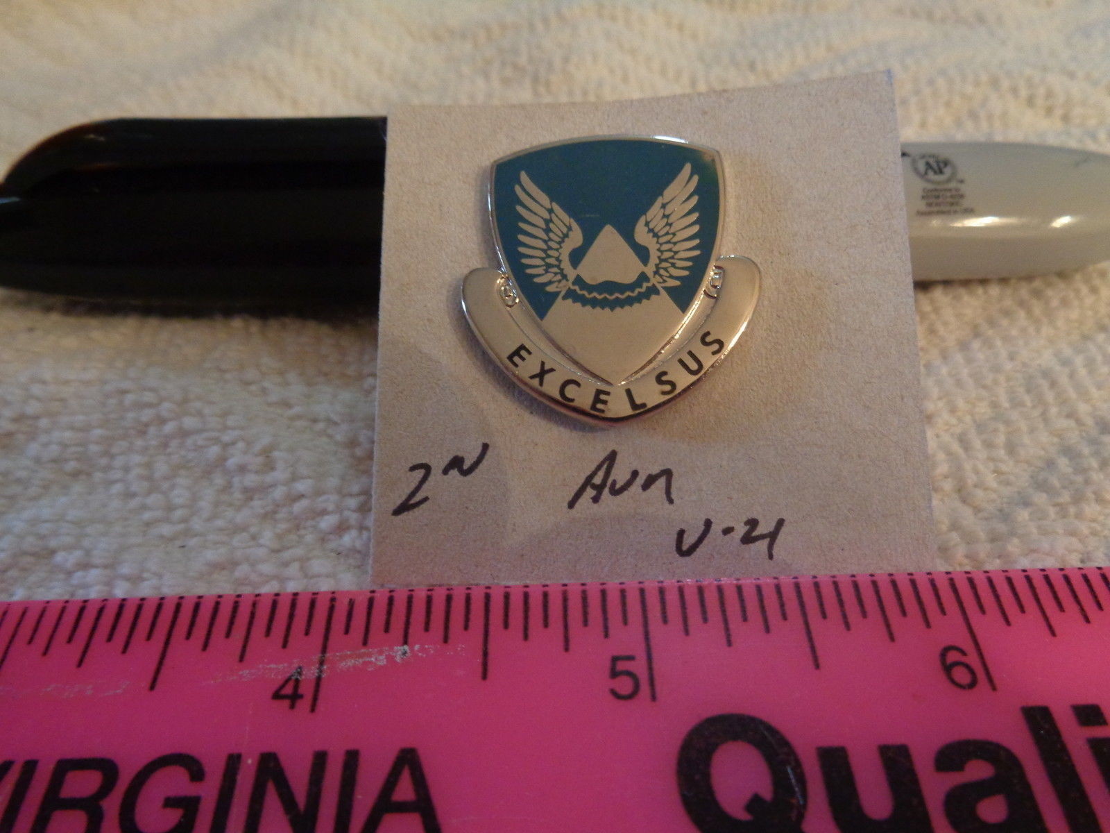 2nd Aviation V-21 Unit Crest, DI, DUI (DRAW#Z14)