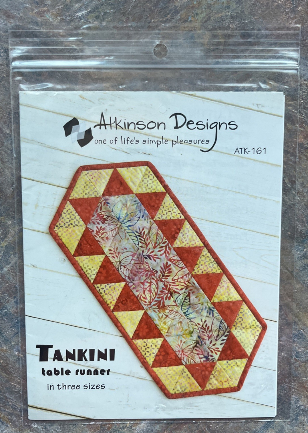 Tankini Tablerunner Pattern by Atkinson Designs ATK-161 - Free Shipping