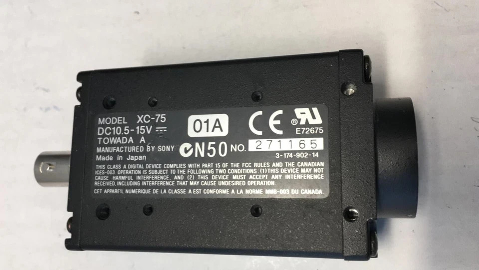 ✅ SONY CCD CAMERA MODEL XC-75