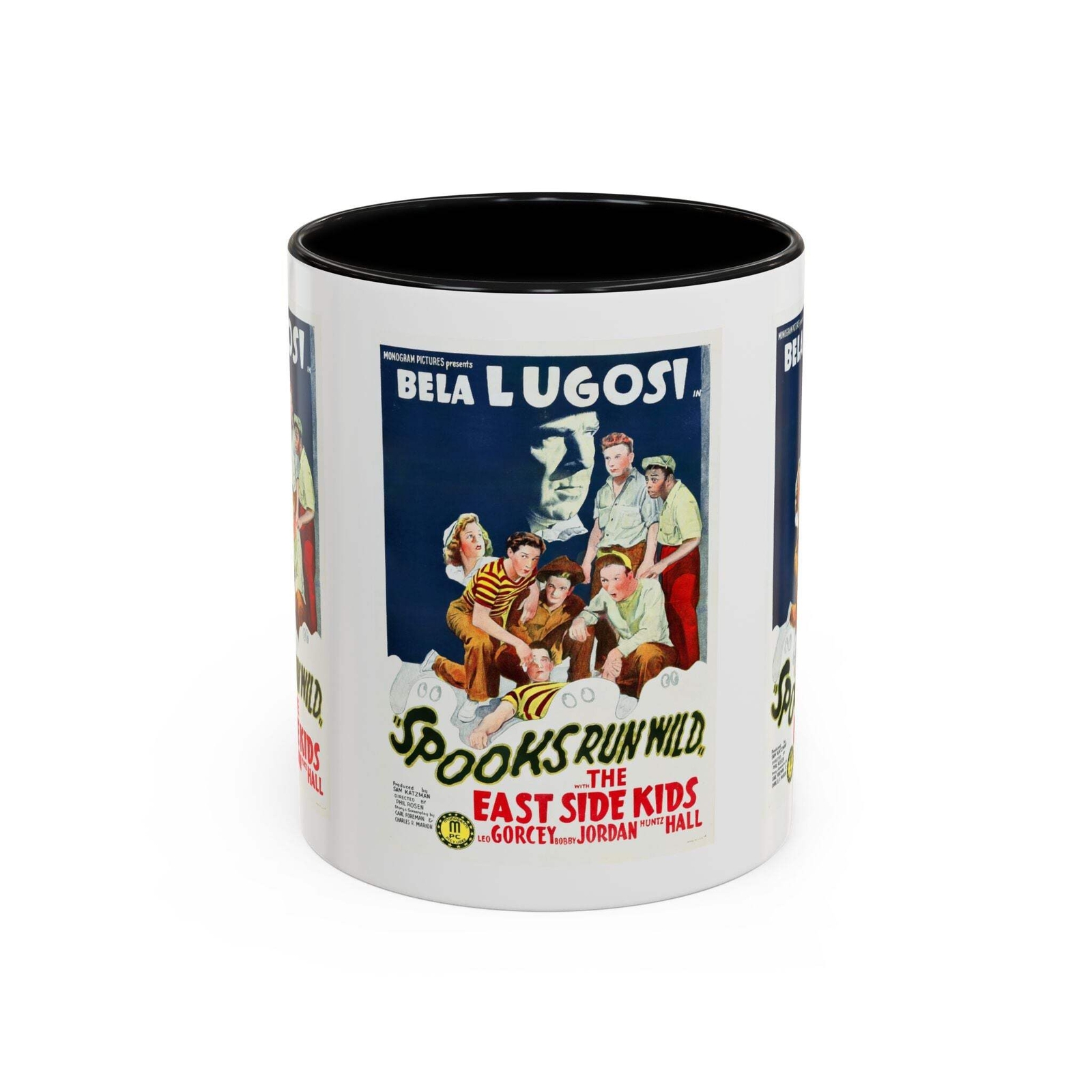 Cult Classic Movie Poster Art Accent Coffee Mug (11, 15oz) - Spooks Run Wild 194