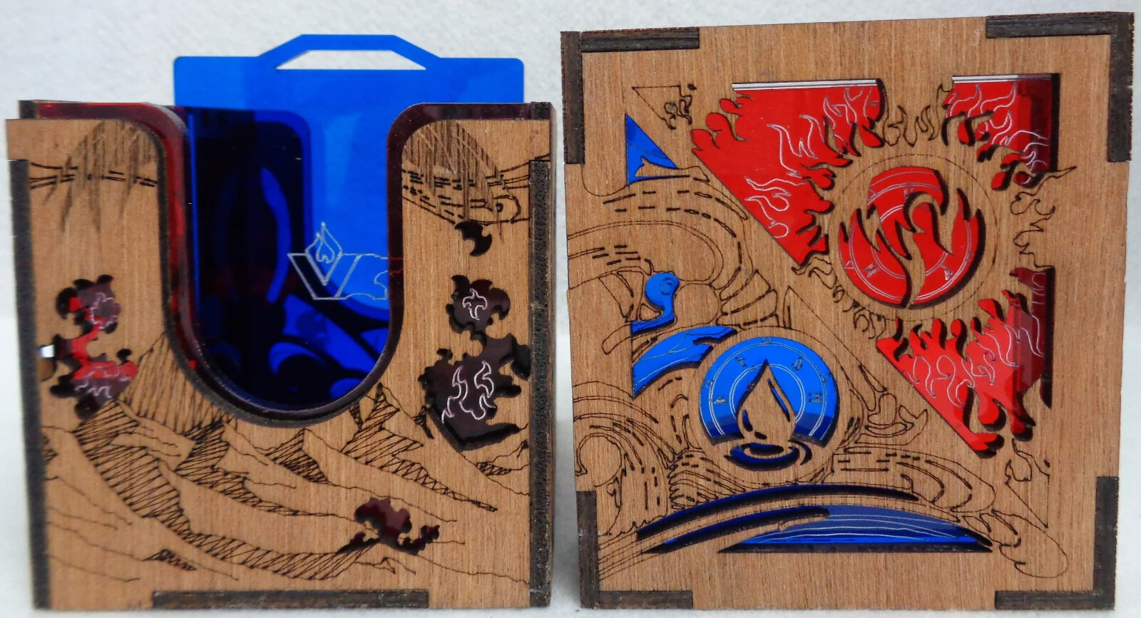 MTG Commander Deck Box IZZET BLUE/RED standard Magic the Gathering